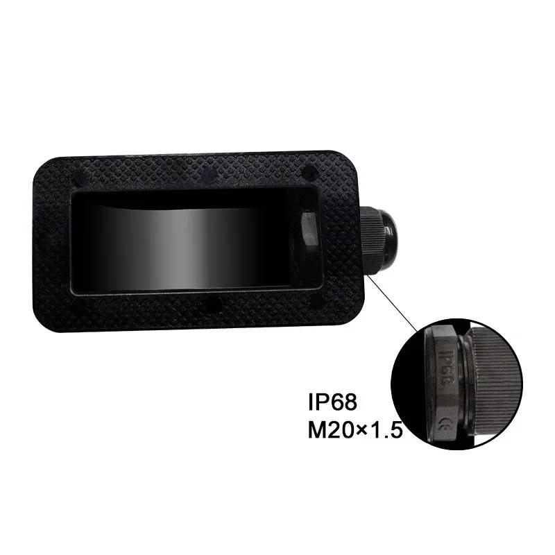 Caravan Solar Car Junction Box Cable Entry Gland Box Roof Wire Entry Cable Connector Single/Dual Hole Automotive Accessorie Amag