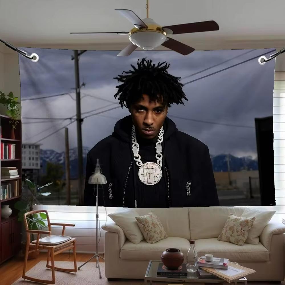 

YYoungBoyS Mass Flag Tapestry Banner Bedroom Living Room Bar Party Outdoor Decor Room tapestry Rock Party Flag 74x94cm(29x37in)