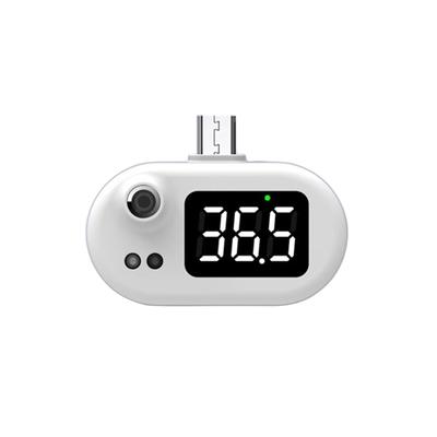 Thermomètre pour téléphone Mesure précise Thermomètre intelligent USB portable Capteur pour thermomètre de téléphone Thermomètre mobile portable