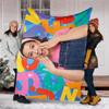 Di Più. Coperta Stampata Tema Rachel - Perfetta per Divano, Letto, Viaggio e Uso Esterno | Lavabile in Lavatrice, Accogliente e Durevole.