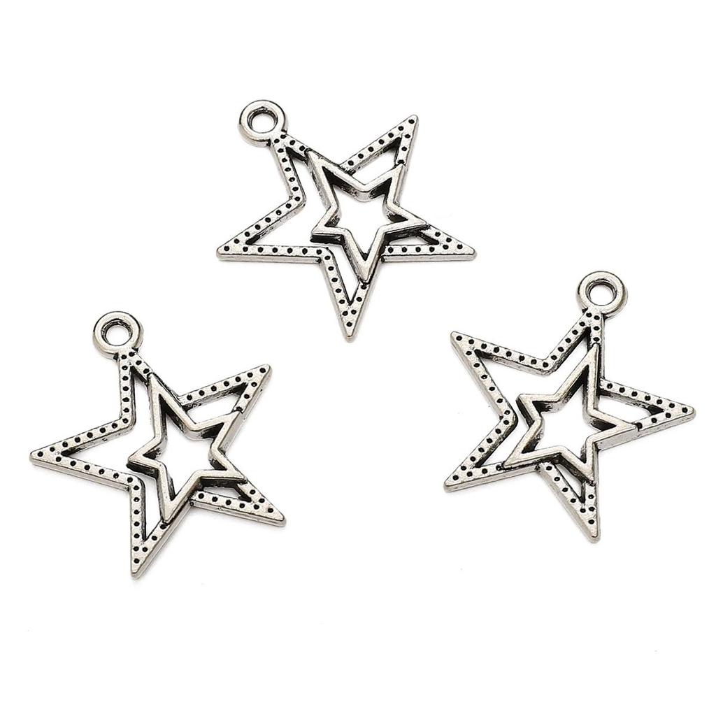 5/10pcs/bag Special-Shaped Alloy Pendant DIY Bracelet Necklace Earrings Jewelry Accessories