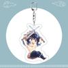 Anime Demon Slayer Keychain Acrylic Pendant Cartoon Accessory Dropshipping Support Custom Bulk Order Gift for Fans