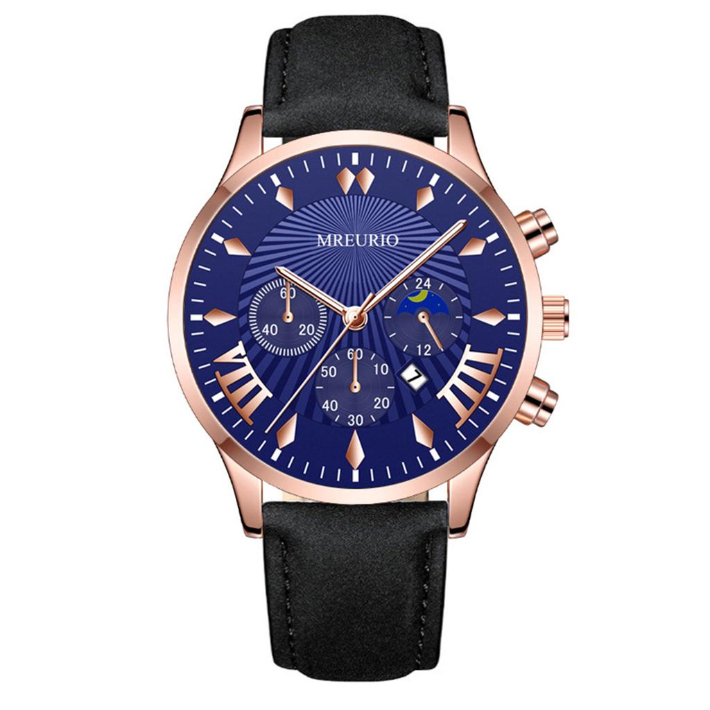 Men's Luminous Running Alarm Clock Watch