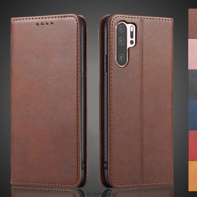 Magnetic Attraction Leather Case for Huawei P30 Pro / P30 Pro New Edition 6.47" Holster Flip Cover Case Wallet Bags Fundas Coque