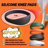 2Pcs Silicone Patella Tendon Knee Straps Support Care Strap Fixed Protection Flexible Sports Band Patellar Strape Brace Shock