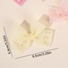 14Pcs Mini Sparkling Pearl Hair Clips Cute Sweet Girls Side Clip Barrettes Shiny Hairpin With Bow Accessories Headdress
