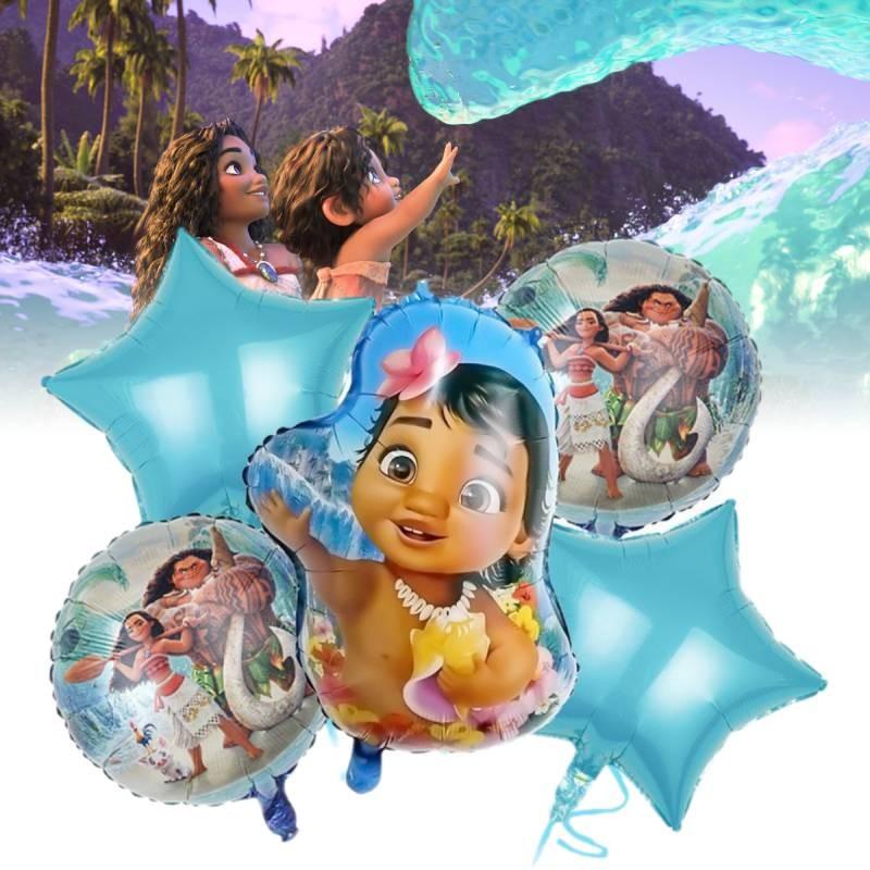 Neues Ozean-Abenteuer 18 Zoll Moana Inspirierter Folienballon Für Festliche Dekoration