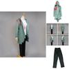 Collezione Premium Cosplay Danganronpa Komaeda Nagito: Cappotto, Pantaloni, Maglietta e Parrucca
