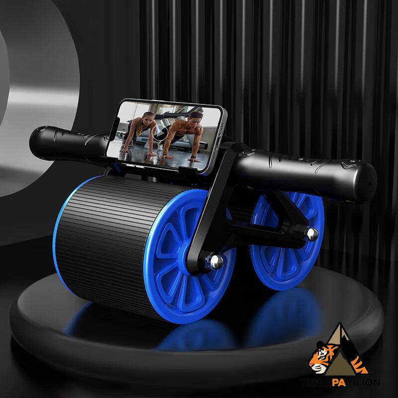 

Slimming tool, abdominal wheel, abdominal muscle wheel, home abdominal rolling fitness equipment, abdominal wheel синий