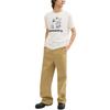 Coach X Peanuts SS25 Snoopy Signature Square Organic Cotton Crew Neck T-Shirt Men Tops Ivory CAF64-CHK