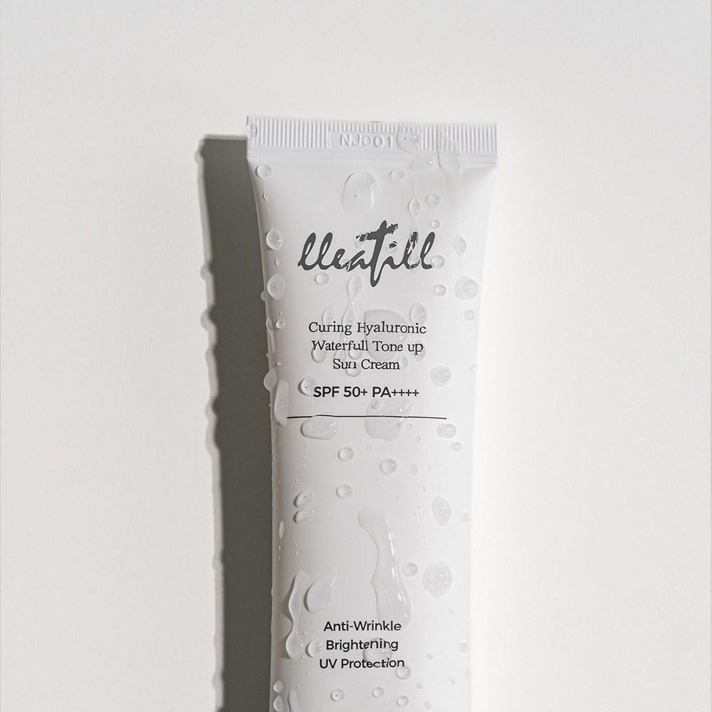 lleafill Curing Hyaluronic Acid Hyaluronic waterful Tone-up Sun Cream SPF50+ PA++++ 50ml