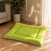 Soft Pet Dog Bed Green Pet Cushion Warm Winter Pet Supply  Dogs