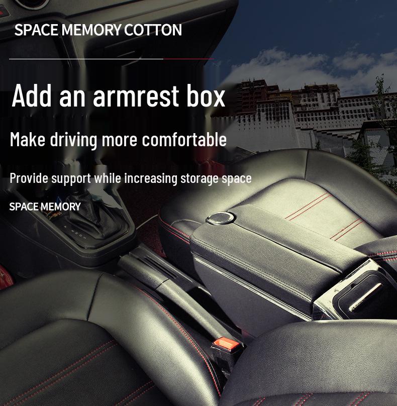 Special Central Armrest Box for Malaysia Perodua Bezza