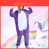 Unicorn Pajama Onesie For Women With Thick Polyester Fabric For Cozy Home Wear