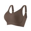 Traceless beautiful back, large size, fat mm underwear, large breasts, small anti-sagging, thin breasts, breathable, no steel ring bra.