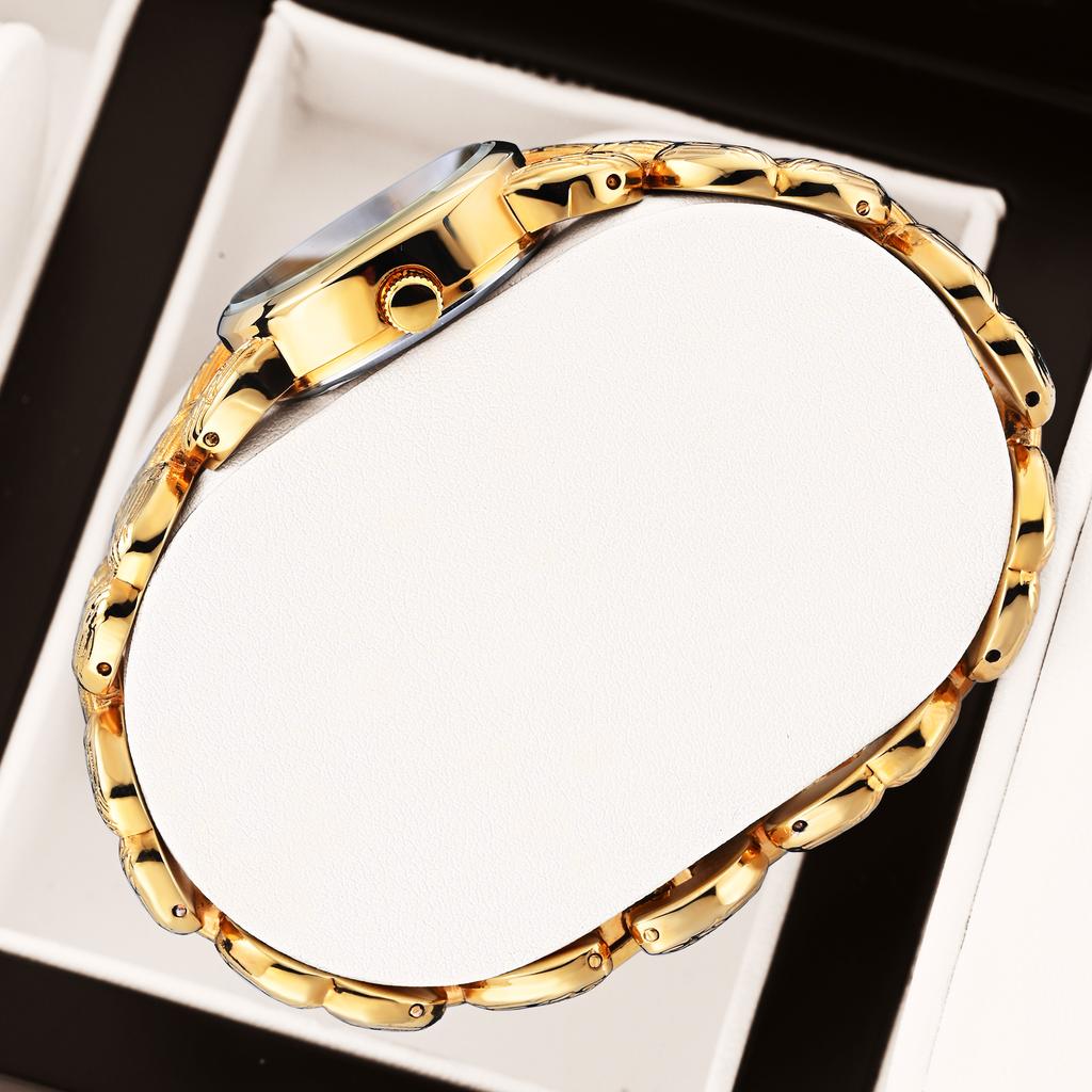 YaLaLuSi Stylish Ladies’ Waterproof Quartz Watch: A Luxurious and Elegant Bracelet Watch Perfect as a Gift Reloj Mujer Montre