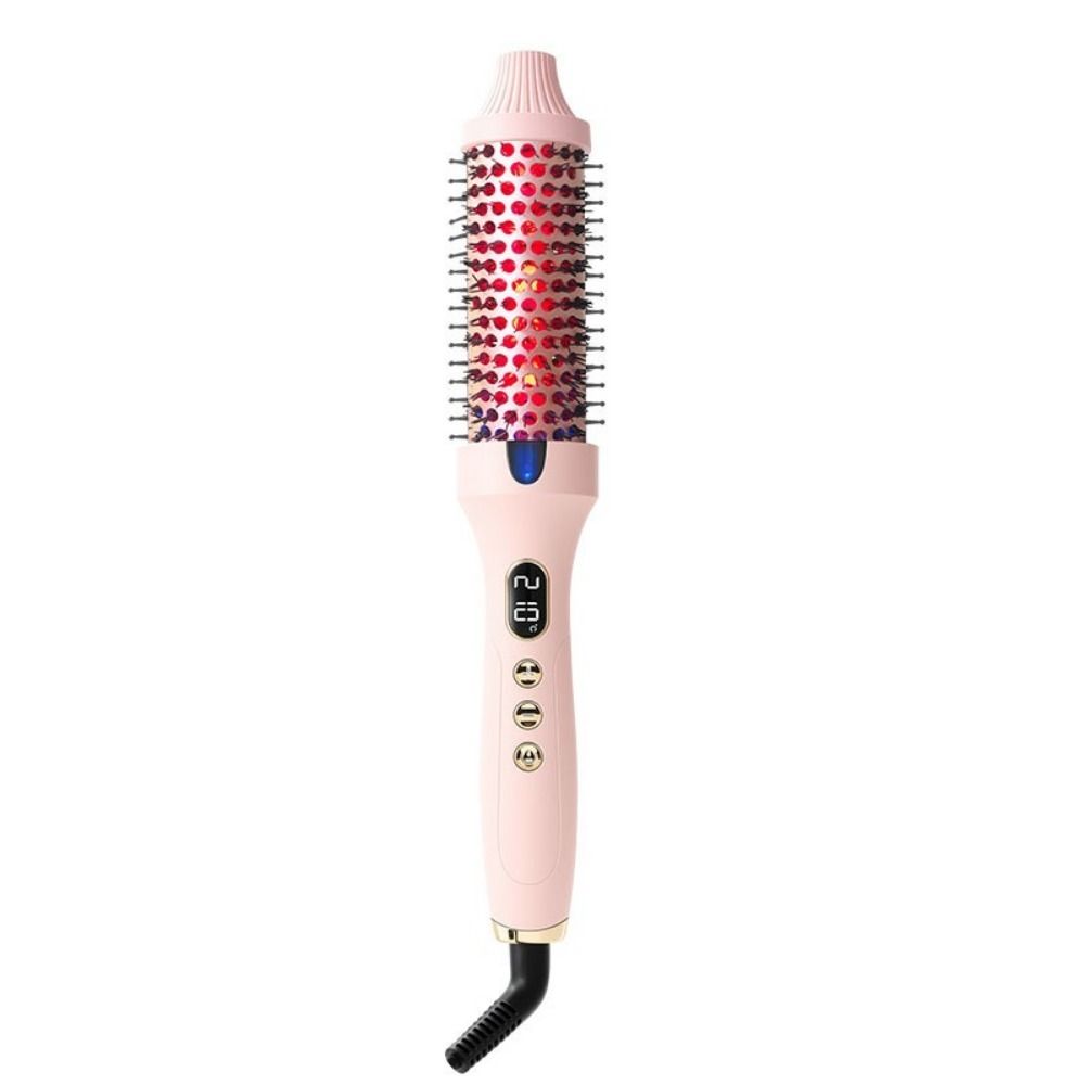 Anti-Scald Hair Curler Straightener 2 In 1 Electric Curling Wand Hair Curling Iron Household Use