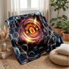 Manchester United Theme Blanket Soft Flannel Blanket Plush Throw Blanket Cozy Sofa Bed Blanket for Home Decor