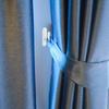 62KD 4Pcs Safety Blind Pull Cord Winder Window Blind Cord Wrap Cleats Curtain Drapery Shade String Holder Adhesive Hooks