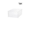 Folder Plastic Shoes Case Thickened Transparent Drawer Case Plastic Shoe Boxes Stackable Box Shoe Organizer Storage Shoe box