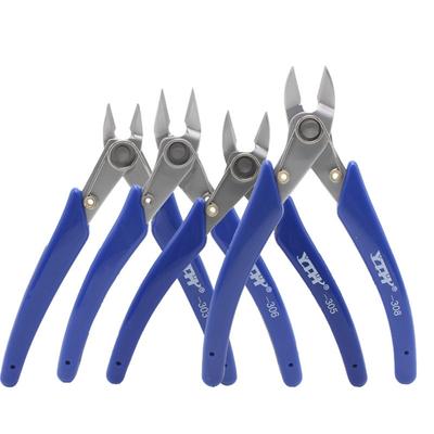 5" Precision Diagonal Pliers Cutting Pliers for Wire Cable Cutter High Hardness HDR 56-58 Electronic Repair Hand Tools