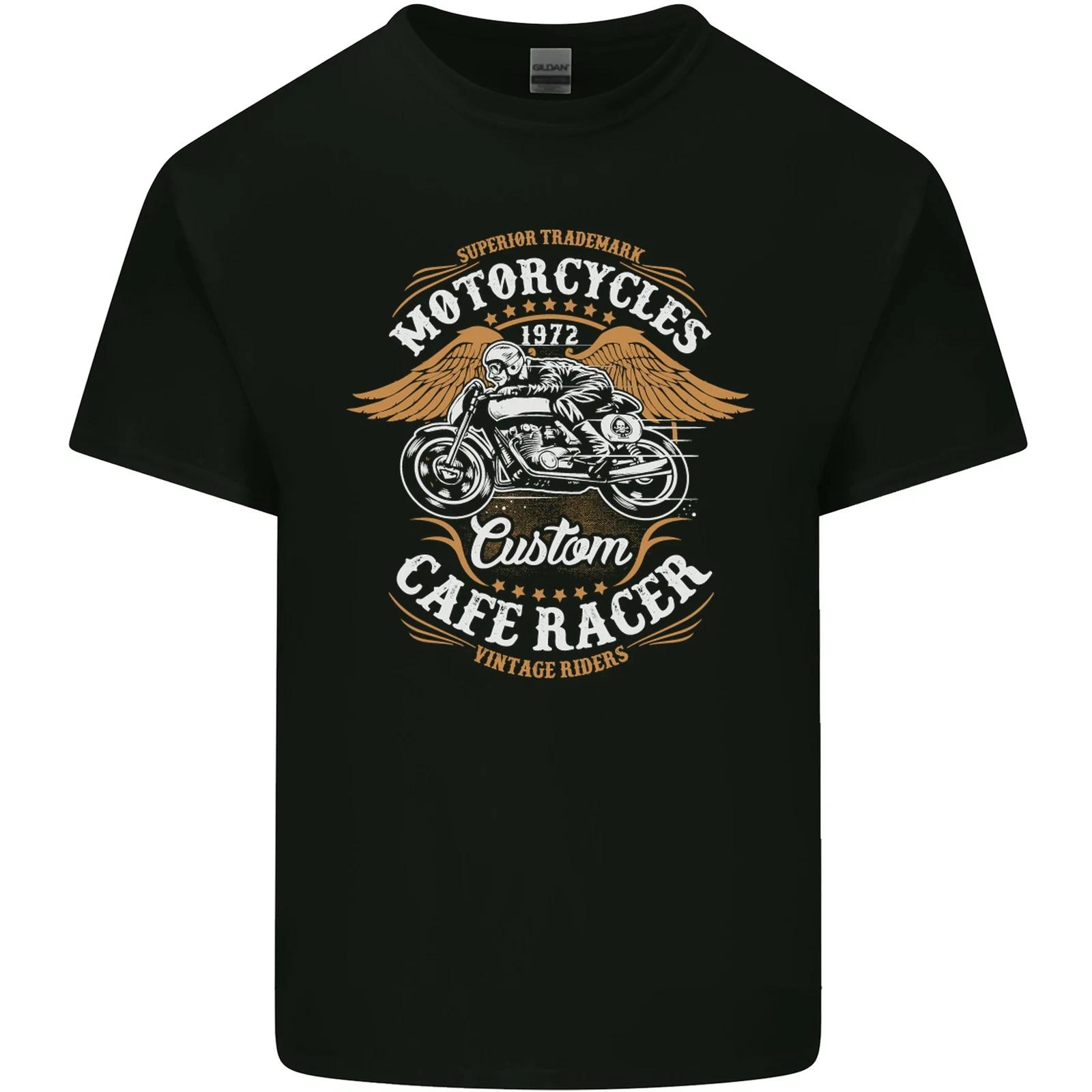 

Biker Custom Cafe Racer Motorcycle Kids T-Shirt Childrens 140