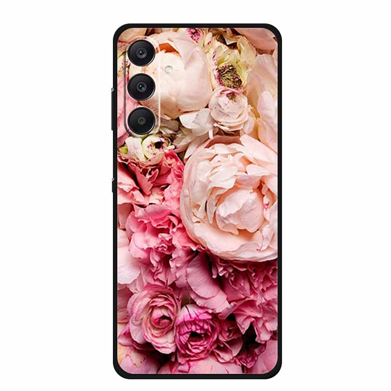 For Samsung Galaxy A36 5G Case Soft Silicone Cover Black Bumper TPU Phone Cases For Samsung A36 Case A 36 5G Funda Back Cover