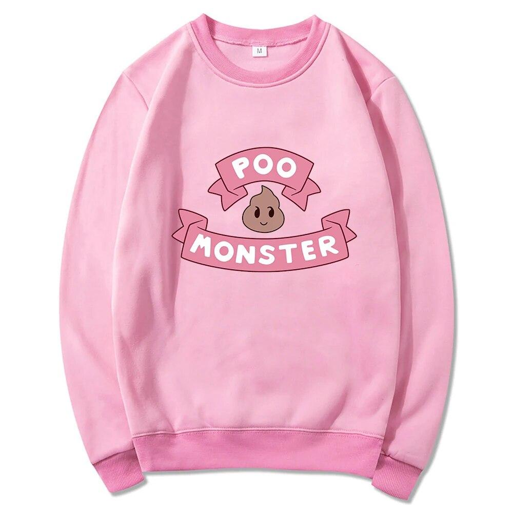 Anime Bee und Puppycat Poo Monster Hoodie Kawaii Winter Frauen Hoodies Frühling/Herbst Unisex Sweatshirt Vintage Harajuku Sudaderas Unisex