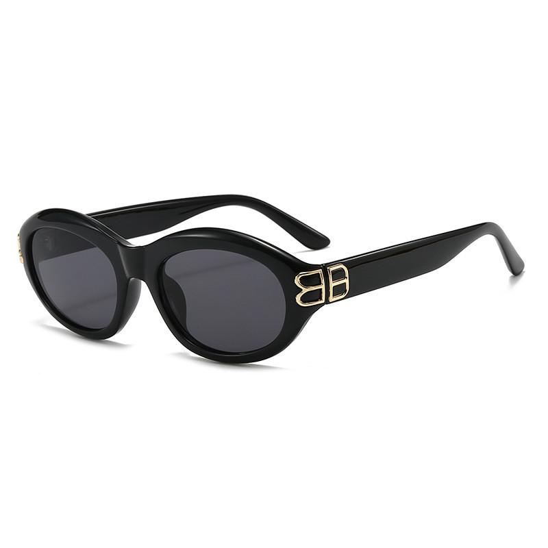 Fashion Ol Cat Eye Sunglasses With Uv400 Protection For Summer Outings