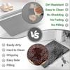 Diatomaceous Earth Bath Mat Bathtub Mat, Fast Drying Non-slip Shower Mat Bath Stone Mat Super Absorbent Bathroom Floor Mat