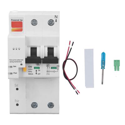 WiFi Circuit Breaker APP Control Voice Control Smart Metering Leakage Switch with Power Monitoring AC230V 63A