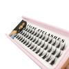 Hot Hand Made 3d Fulffy Eyelash Extension Segmented Flase Lashes Dramatic Lash Bundles Soft Ribbon Strip Eyelashes Makeup Lashes