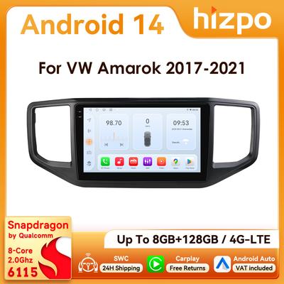 Snapdragon Android Video Player Intelligent Screen for Volkswagen VW Amarok 1 2017 - 2021 Multimedia Head Unit Car GPS Auto Radio Navigation