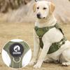 Wear-resistant Tactical Chest Strap Outdoor Waterproof Explosion-proof Punching Traction Rope Medium Large Working Dogs Training Vest with Handle