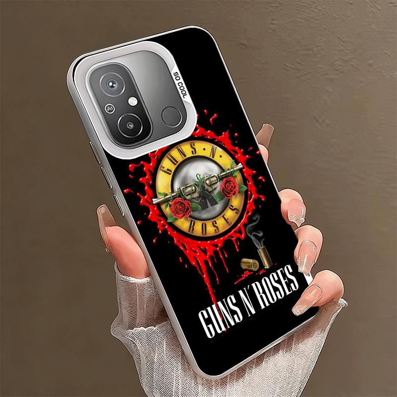 Band G-Guns N R-Roses Shockproof Phone Case for Xiaomi Poco X7 X6 X5 X3 Pro F7 Ultra M8 Redmi 15C 15 14C 13C 12C 10C 13 12 10