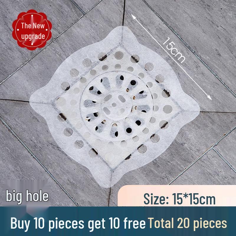 Disposable Bathroom Drain Hair Filter Sticker