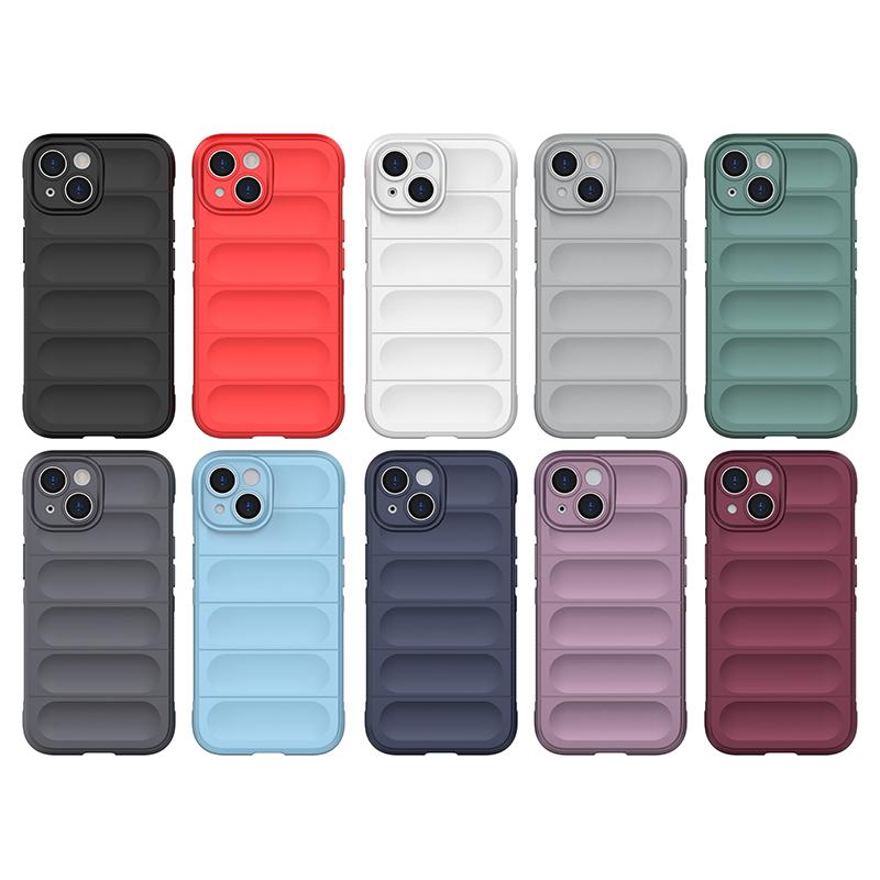Anti-drop Shockproof Slicone Case For iPhone15 15Ultra 15Plus 3 Armor Rugged Protect Cover For iPhone 11 12 13 14 Pro Max Plus 6 6S 7 8 Plus XR XS Max