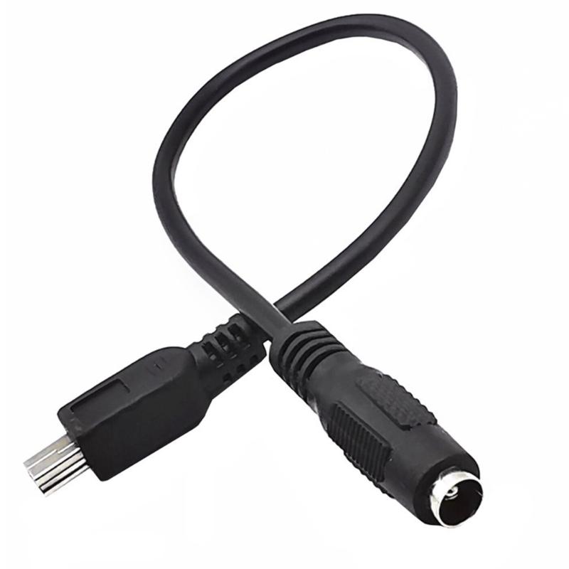 Efficient and Reliable Charging Cable DC3.5x1.35mm/5.5x2.1mm Input Mini USB Output 22AWG for GPS DVR Cellphones