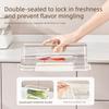 Kitchen Storage Box Refrigerator Whole Piece Preservation Artifact Thickened Noodle Box Egg Preparation Sealed Organization Box