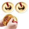 1 Pair Durable Belly Dance Finger Cymbal Brass Dancing Music Equipment Accessory