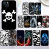 MH66 Grim Reaper Skeleton Skull Phone Shell Case for Redmi Note 8 9 10 11 11S 10C 10X 10A 10T 9A 9C 9T 9S 8T Pro Max Plus Prime