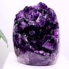 Amethyst Natural Carefully Selected Natural Raw Feng Good Luck [TANAKA YA] Cluster, 100% Quartz, High-Quality Stone, Approx. 947557mm, Weight