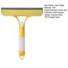 Glass Wiper TPR Soft Dual-Purpose Scraper Watering Can Windows Brush with Scraper Head Kitchen Countertops Spray