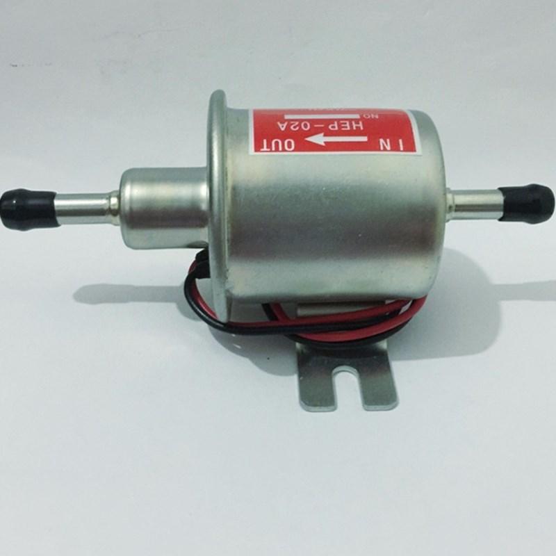 

Free shipping diesel petrol gasoline 12V electric fuel pump HEP-02A low pressure fuel pump for carburetor, motorcycle , ATV червоний