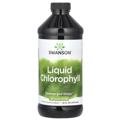 כלורופיל נוזלי, 100 מ"ג, 16 fl oz (473 מ"ל)