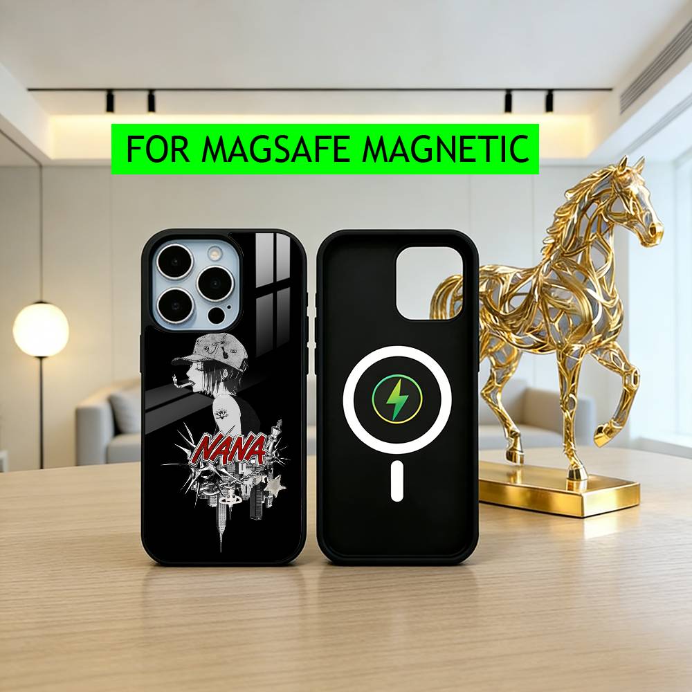 

Cool girl O-Osaki NO N-Nana-es Phone Case For iPhone17,16,15,14,13,12,11 Plus,Pro Magnetic For Magsafe Wireless Charging iPhone16PRO