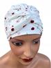 Sara Biedronka Crinkled Cap Turban Organic Cotton After Chemotherapy