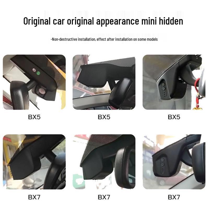 High-Definition Dash Cam for Borgward BX5/BX6/BX7/BXi7 with WiFi Connectivity