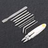 10Pcs/Set Stainless Steel Paracord Needle Knitting DIY Tool Bracelet Weaver Accessory