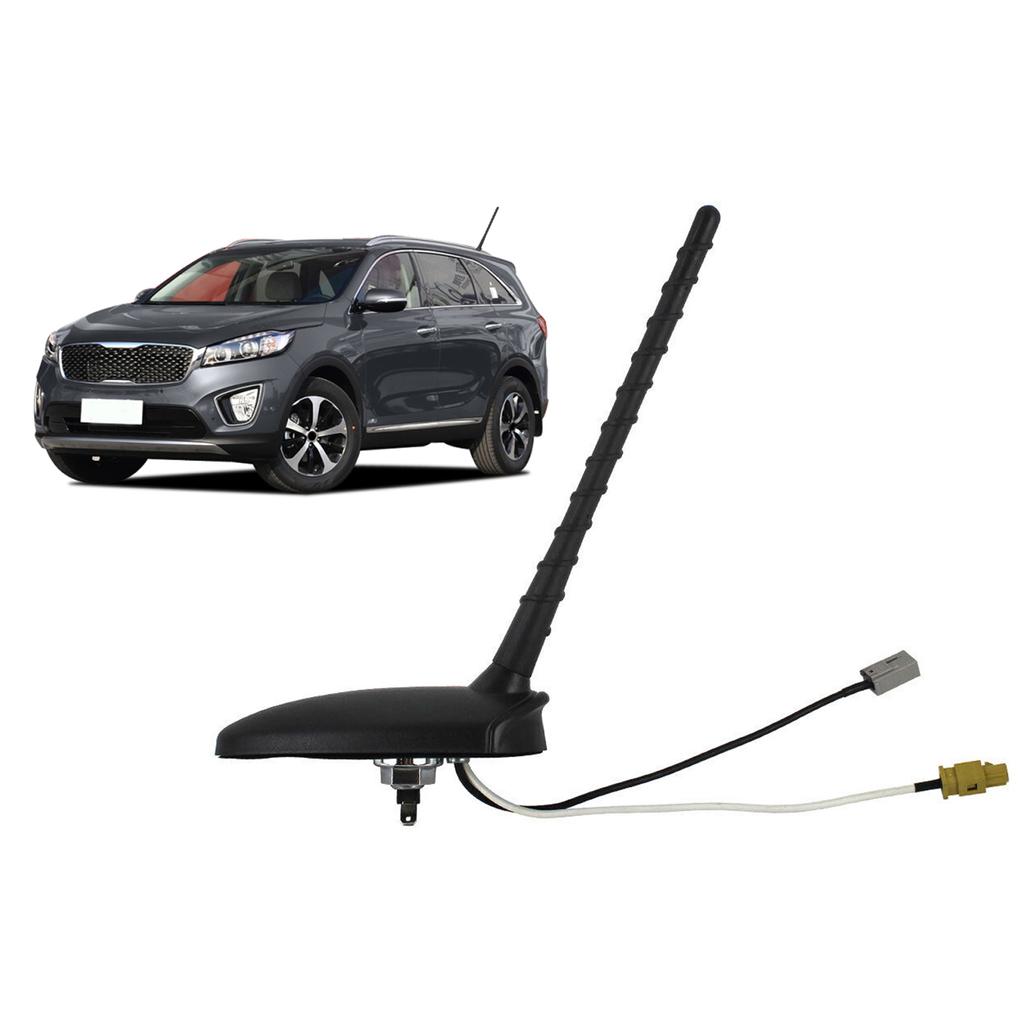 Stylish Car Antenna Mount with Integrated Antenna Vehicle Antenna Base Boost Signal Strength & Connectivity Durable